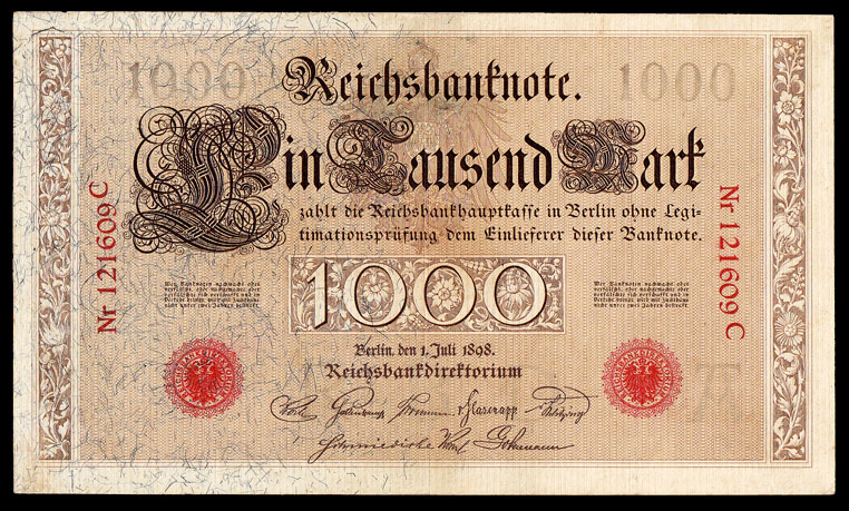 1000 Mark 1898-VS