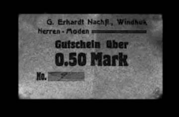 DSWA-Gutschein-Erhard Windhuk 0-50 Mark